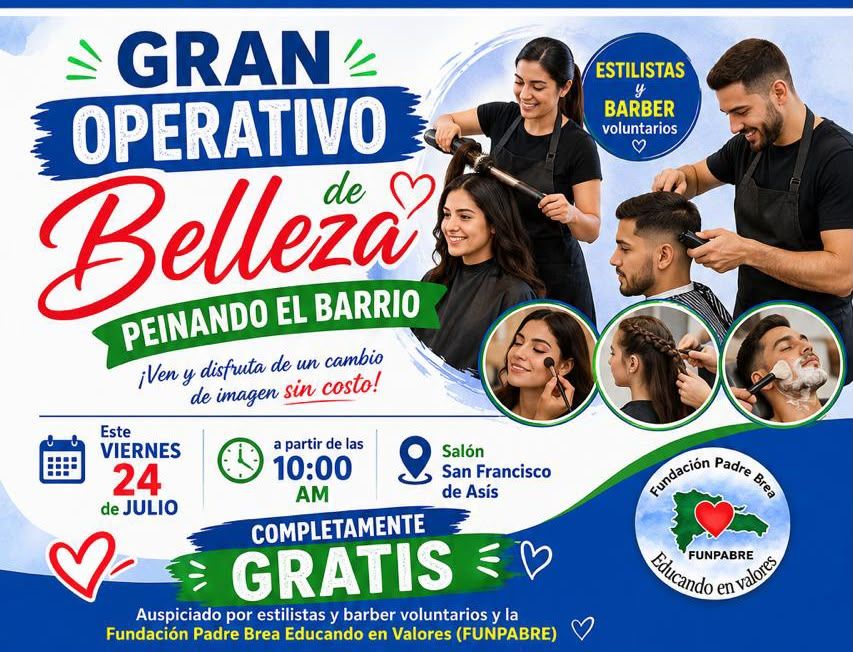 Gran Operativo de Belleza "Peinando el Barrio"