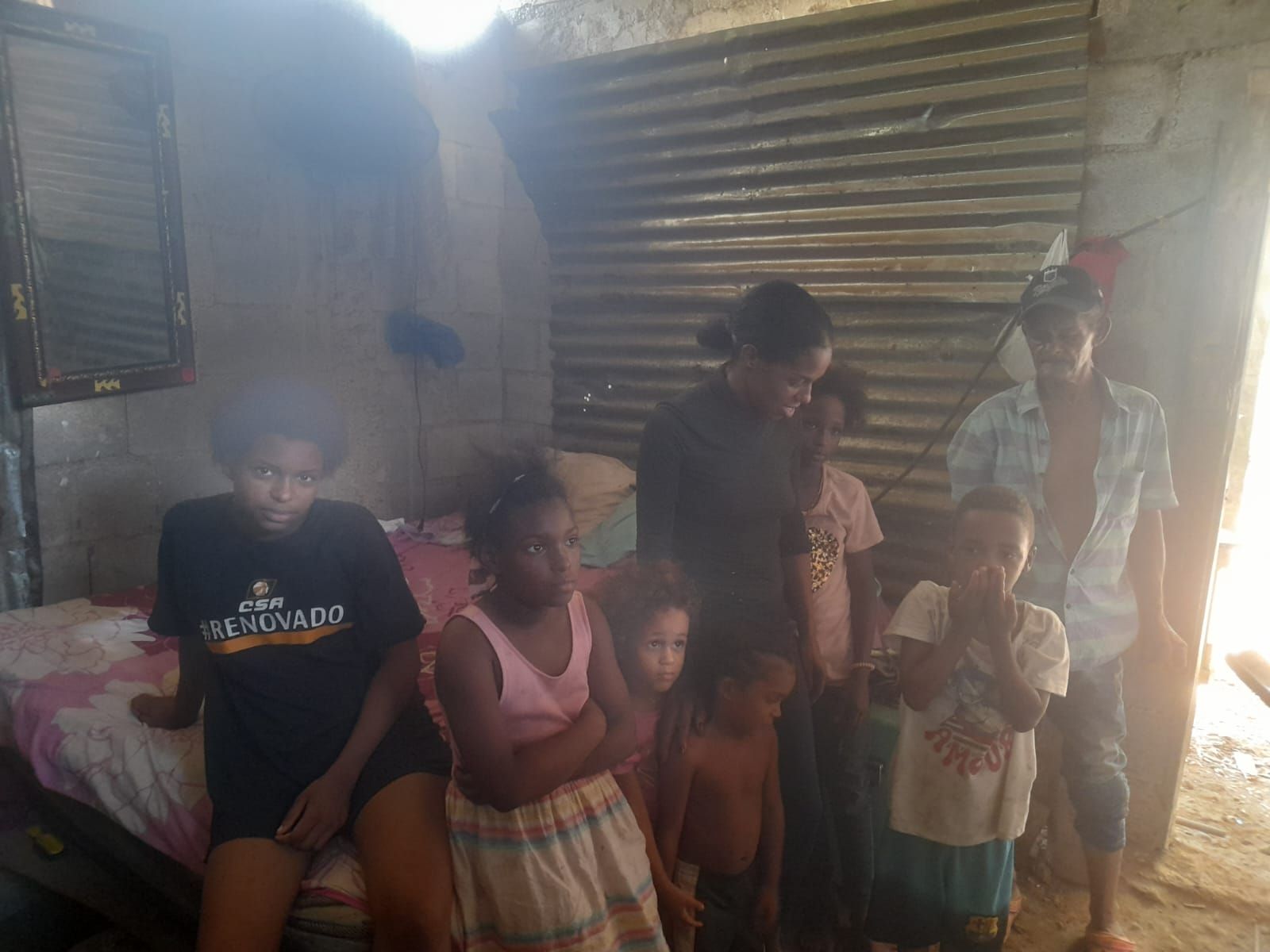 Un hogar digno para Leonides Mejía y sus 7 hijos